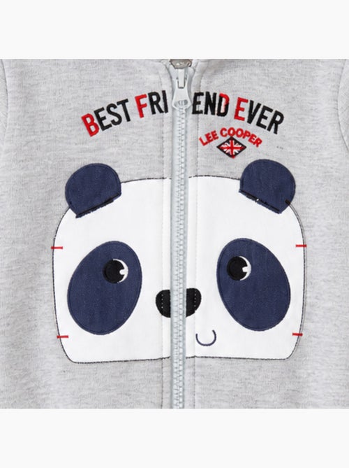 Lee cooper - casaco com capuz com estampa panda e calças - Kiabi Lee cooper - casaco com capuz com estampa panda e calças - Kiabi