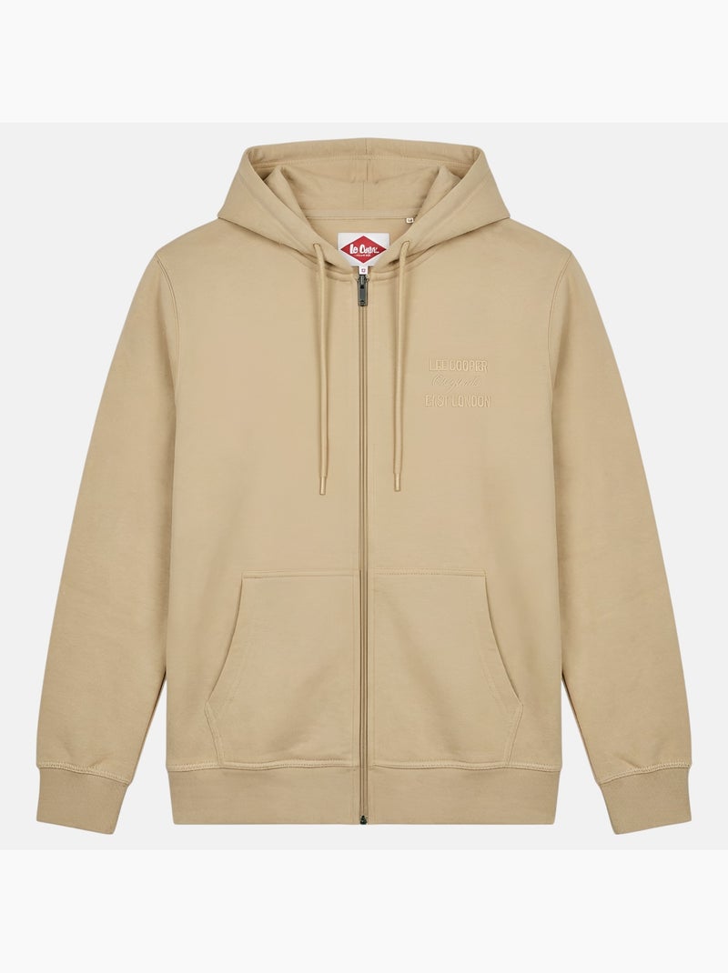 Lee Cooper - Casaco com capuz  homem Bege - Kiabi