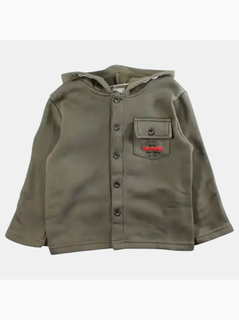 Lee Cooper - Casaco com capuz  menino Cáqui - Kiabi