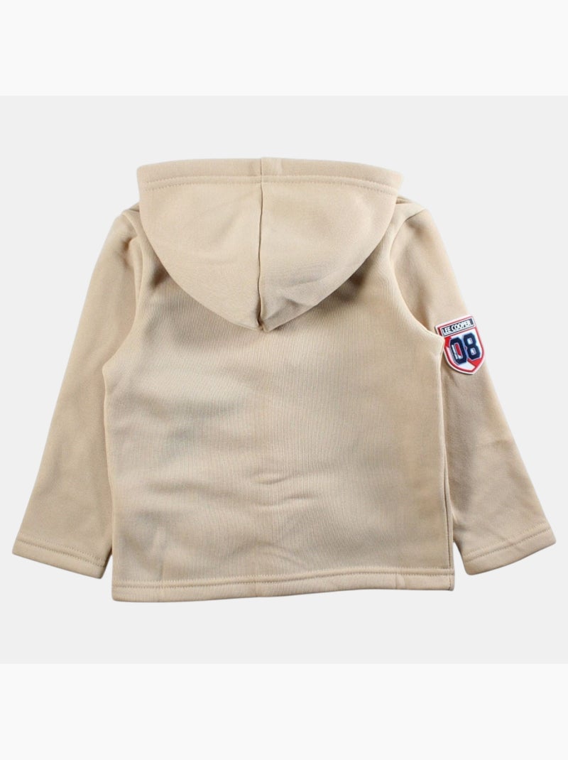 Lee Cooper - Casaco com capuz  menino Ecru - Kiabi
