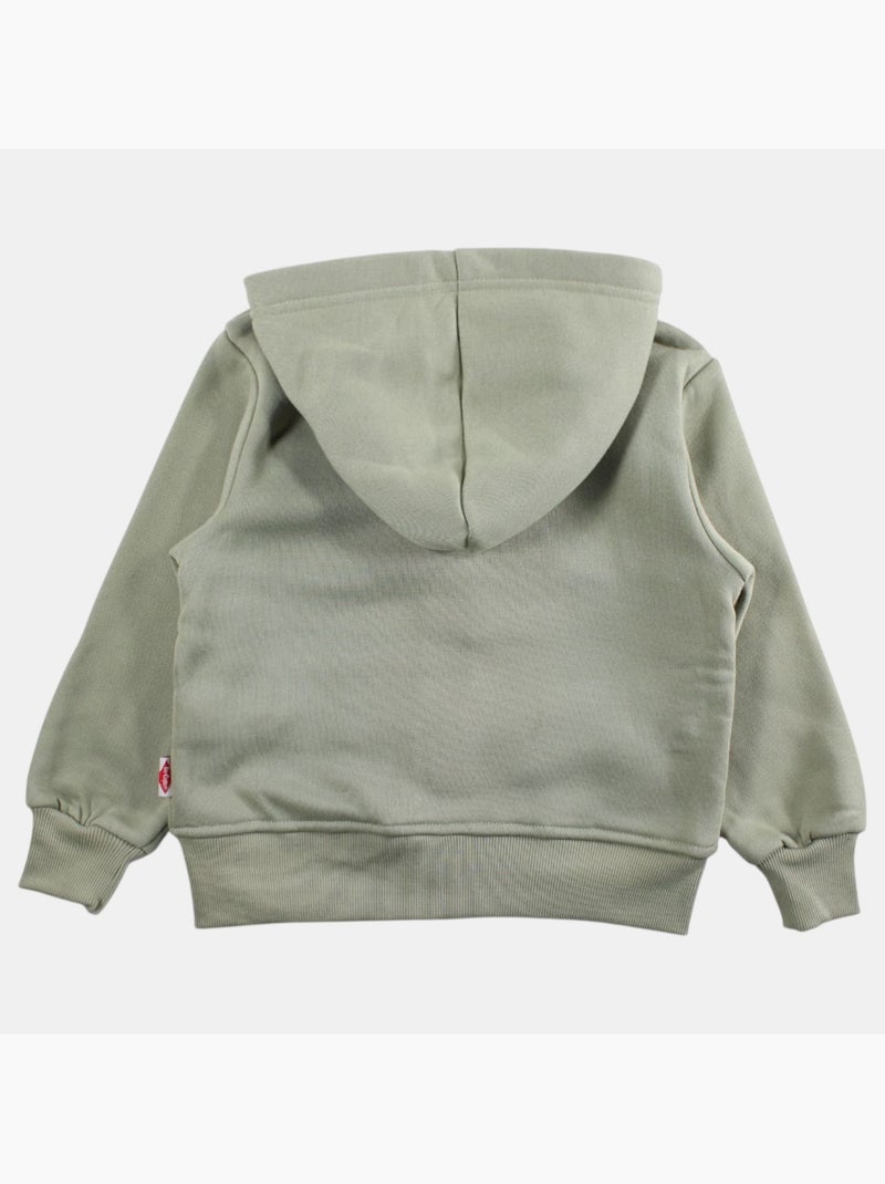 Lee Cooper - Casaco com capuz menino estampado Cáqui - Kiabi