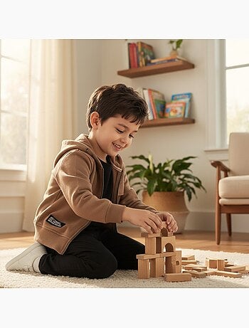 Lee Cooper - Casaco com capuz menino estampado