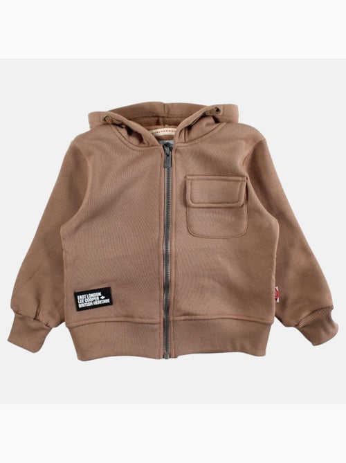 Lee Cooper - Casaco com capuz menino estampado - Kiabi