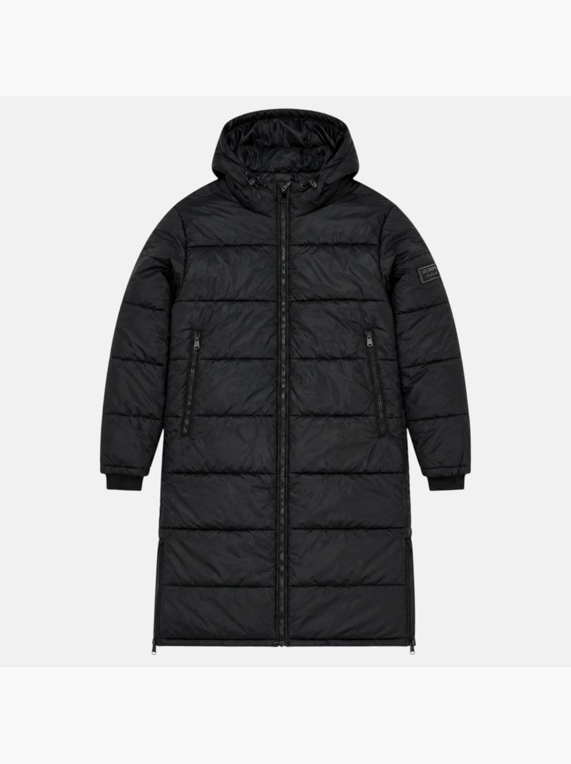 Lee cooper - casaco comprido acolchoado de homem Preto - Kiabi