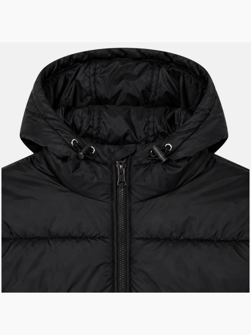 Lee cooper - casaco comprido acolchoado de homem Preto - Kiabi