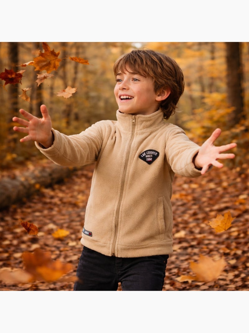 Lee Cooper - Casaco polar  menino Bege - Kiabi