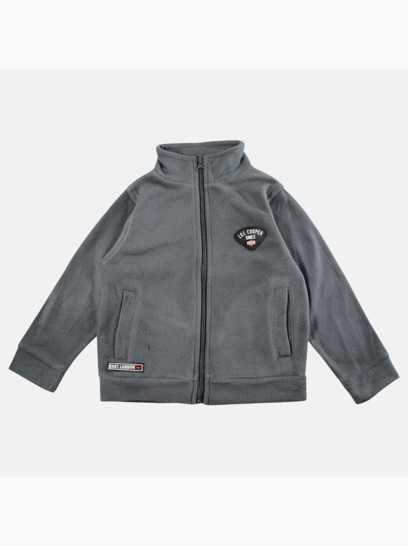Lee Cooper - Casaco polar  menino Cinza - Kiabi