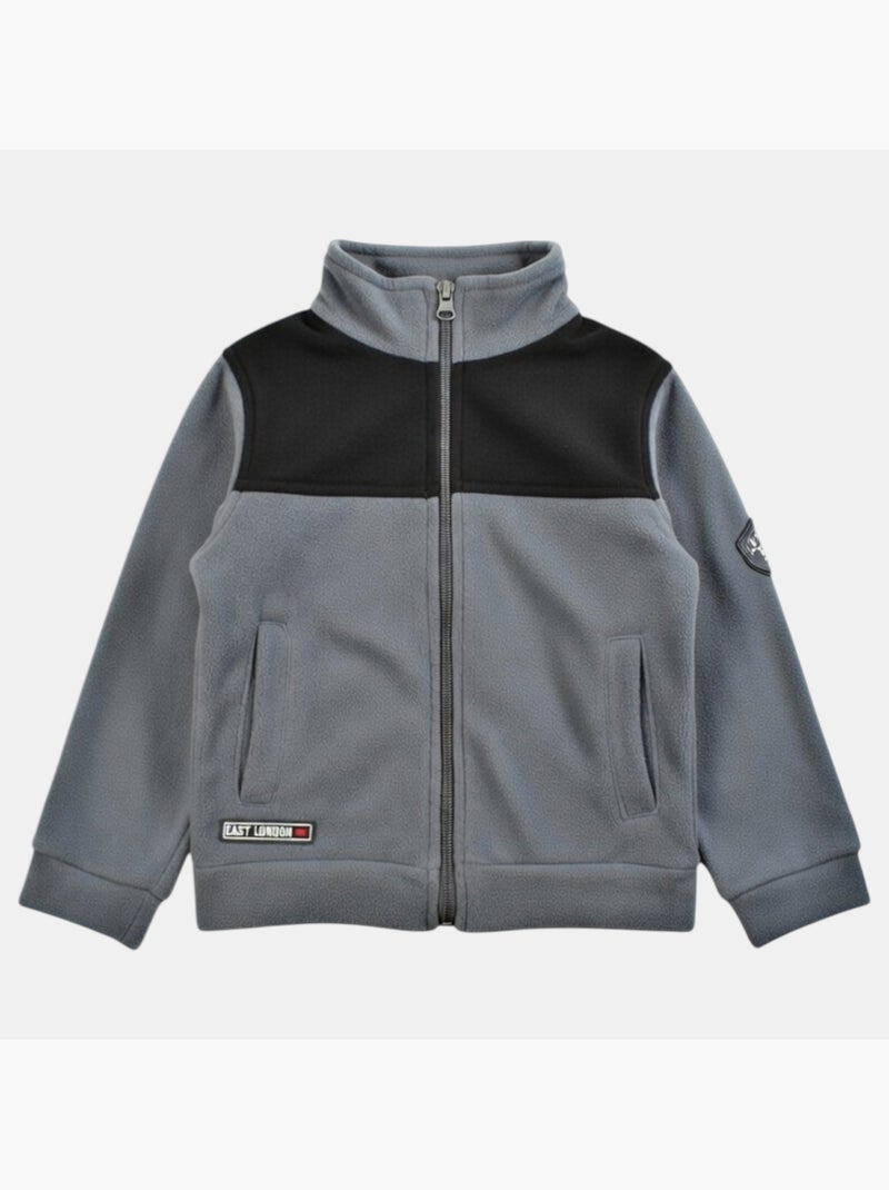 Lee Cooper - Casaco polar  menino Cinza - Kiabi