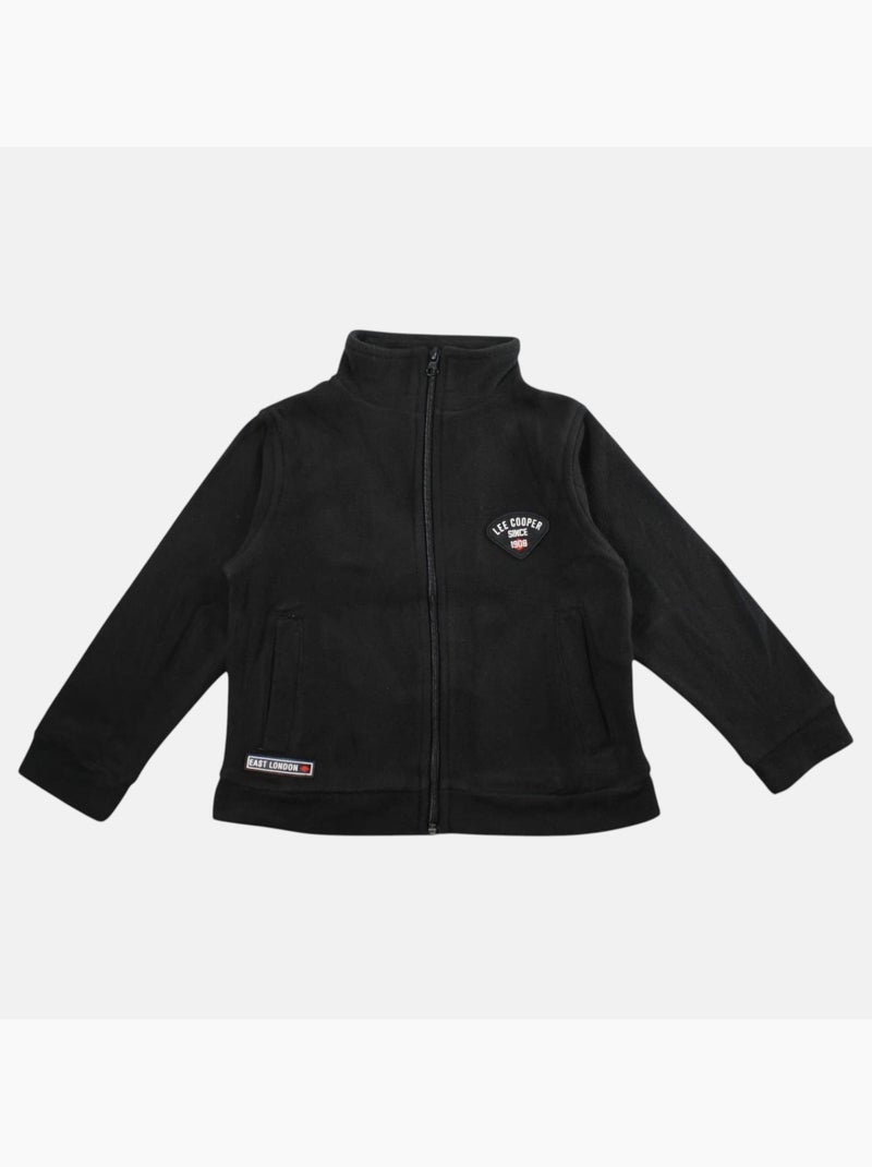 Lee Cooper - Casaco polar  menino Preto - Kiabi