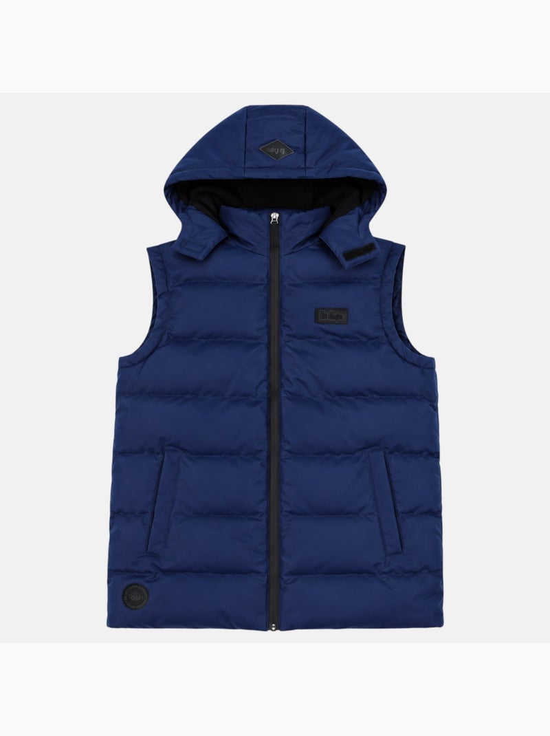 Lee cooper - colete acolchoado para homem Azul-marinho - Kiabi