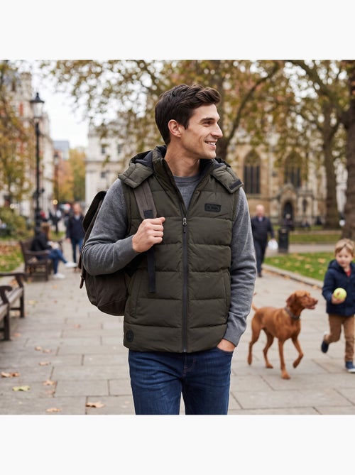 Lee cooper - colete acolchoado para homem - Kiabi