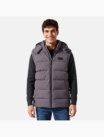 Lee cooper - colete acolchoado para homem