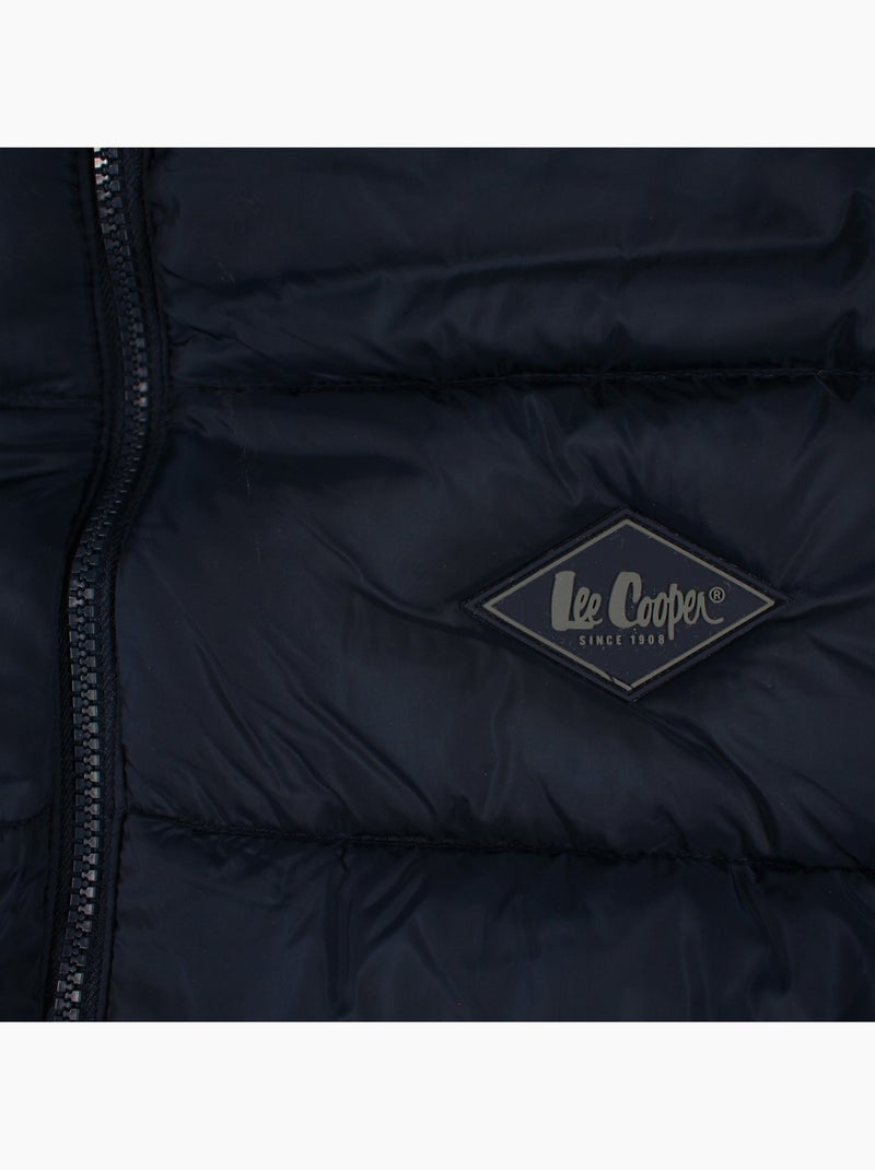 Lee cooper - colete acolchoado sem mangas para homem Azul-marinho - Kiabi