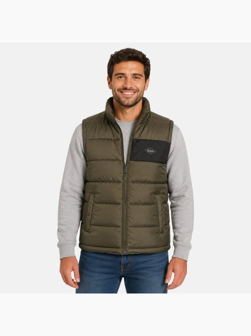 Lee cooper - colete acolchoado sem mangas para homem - Kiabi