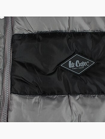 Lee cooper - colete acolchoado sem mangas para homem
