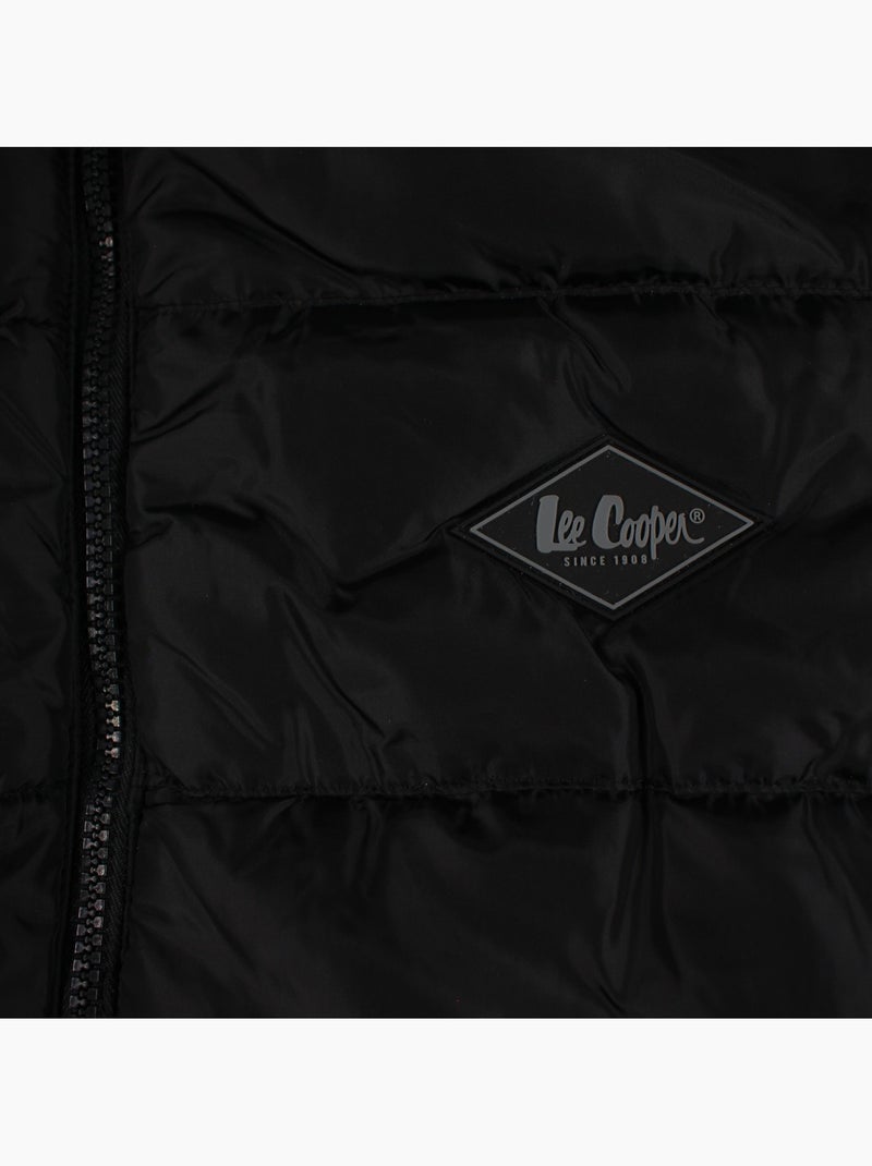 Lee cooper - colete acolchoado sem mangas para homem Preto - Kiabi