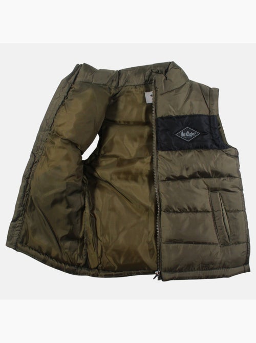 Lee Cooper - Colete acolchoado sem mangas para menino - Kiabi Lee Cooper - Colete acolchoado sem mangas para menino - Kiabi