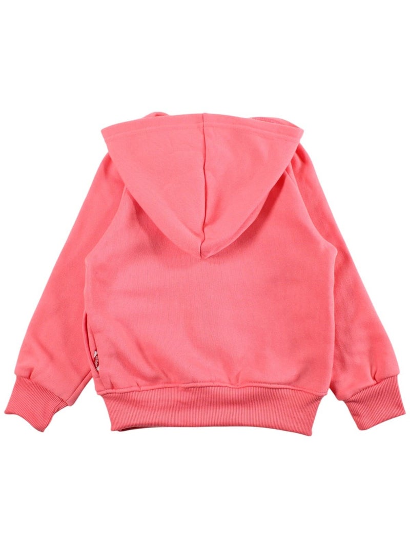 Lee Cooper - Conjunto bebé menina casaco com capuz e calças de jogging Rosa - Kiabi