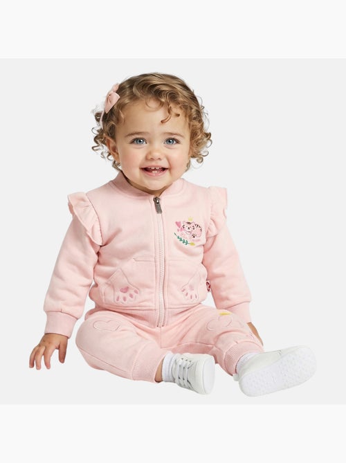 Lee Cooper - Conjunto bebé menina casaco e calças de jogging - Kiabi Lee Cooper - Conjunto bebé menina casaco e calças de jogging - Kiabi