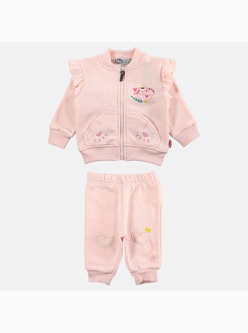 Lee Cooper - Conjunto bebé menina casaco e calças de jogging - Kiabi Lee Cooper - Conjunto bebé menina casaco e calças de jogging - Kiabi
