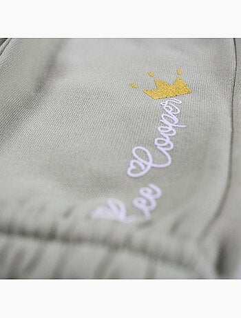 Lee Cooper - Conjunto bebé menina casaco e calças de jogging