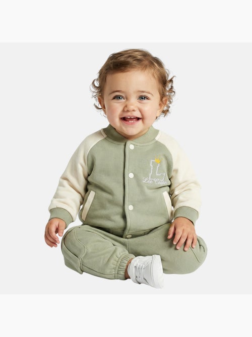 Lee Cooper - Conjunto bebé menina casaco e calças de jogging - Kiabi Lee Cooper - Conjunto bebé menina casaco e calças de jogging - Kiabi