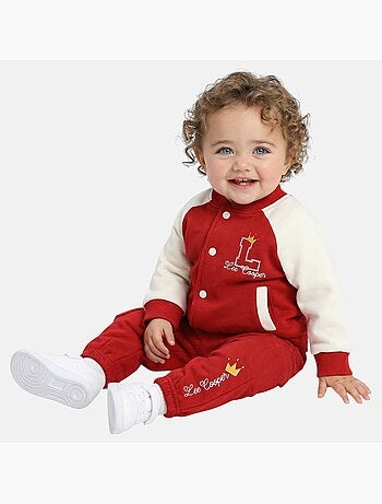 Lee Cooper - Conjunto bebé menina casaco e calças de jogging