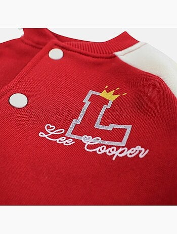 Lee Cooper - Conjunto bebé menina casaco e calças de jogging