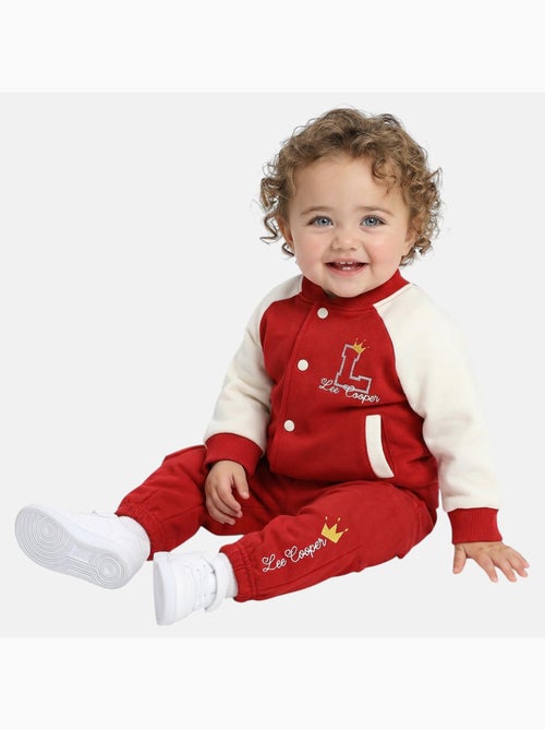 Lee Cooper - Conjunto bebé menina casaco e calças de jogging - Kiabi Lee Cooper - Conjunto bebé menina casaco e calças de jogging - Kiabi