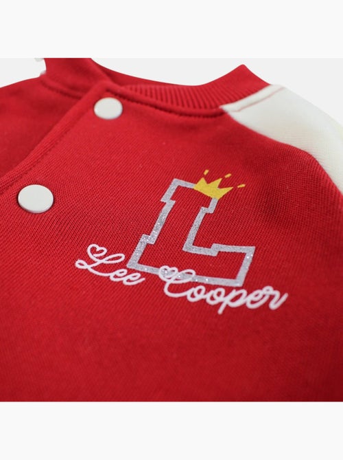 Lee Cooper - Conjunto bebé menina casaco e calças de jogging - Kiabi Lee Cooper - Conjunto bebé menina casaco e calças de jogging - Kiabi