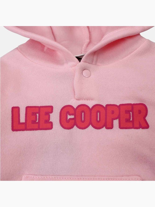 Lee Cooper - Conjunto bebé menina sweat com capuz e calças de jogging com casaco acolchoado - Kiabi Lee Cooper - Conjunto bebé menina sweat com capuz e calças de jogging com casaco acolchoado - Kiabi