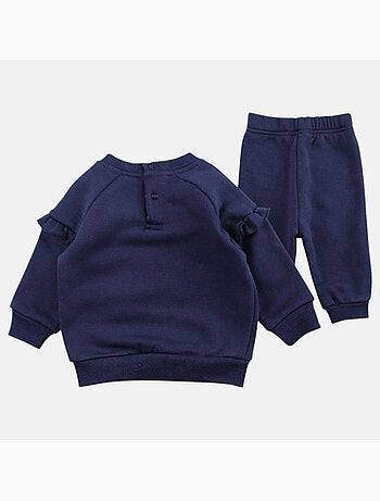 Lee Cooper - Conjunto bebé menina sweat e calças de jogging
