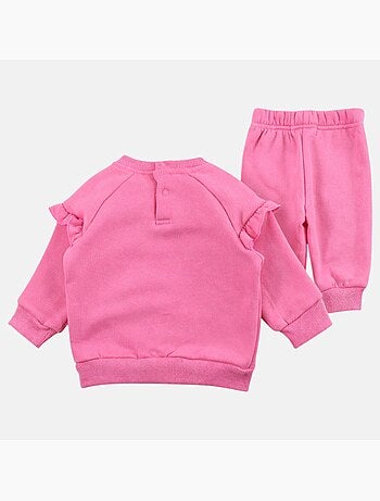 Lee Cooper - Conjunto bebé menina sweat e calças de jogging
