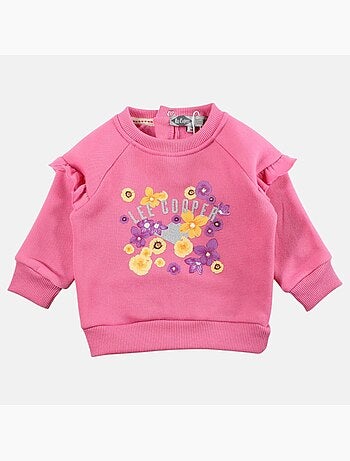 Lee Cooper - Conjunto bebé menina sweat e calças de jogging