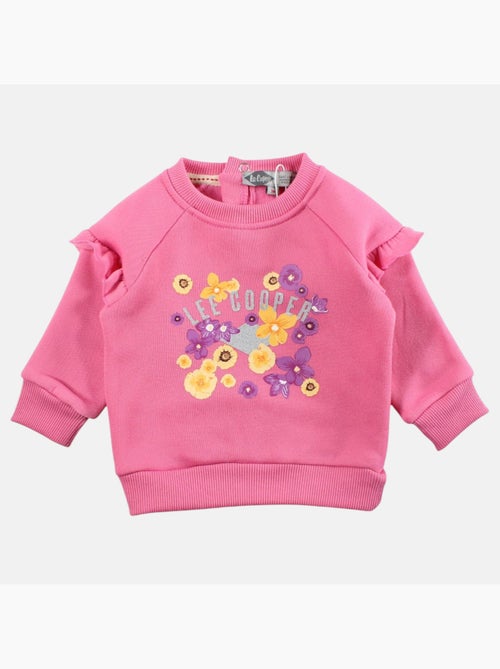 Lee Cooper - Conjunto bebé menina sweat e calças de jogging - Kiabi Lee Cooper - Conjunto bebé menina sweat e calças de jogging - Kiabi