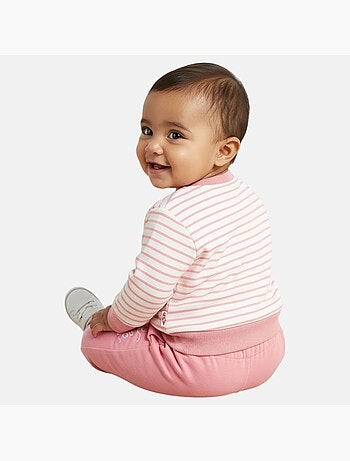 Lee Cooper - Conjunto bebé menina sweat e calças de jogging