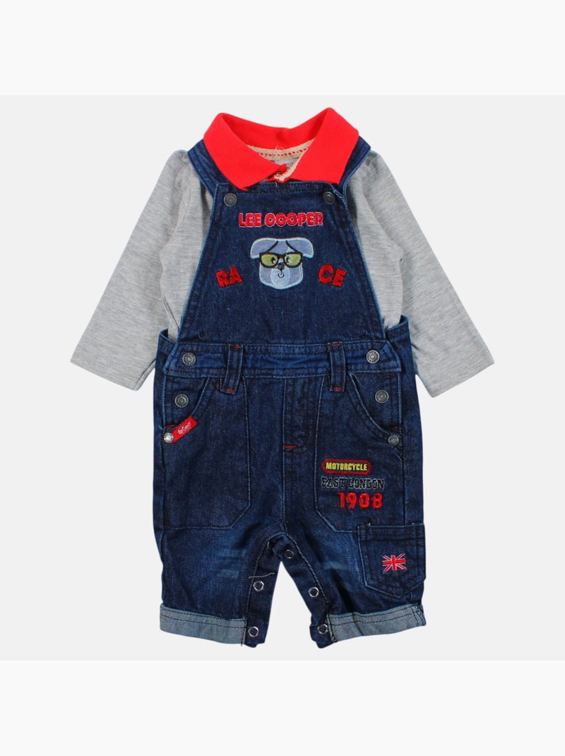 Lee Cooper - Conjunto  bebê menino Azul - Kiabi