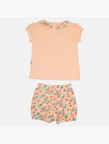 Lee Cooper - Conjunto bebé t-shirt e calção