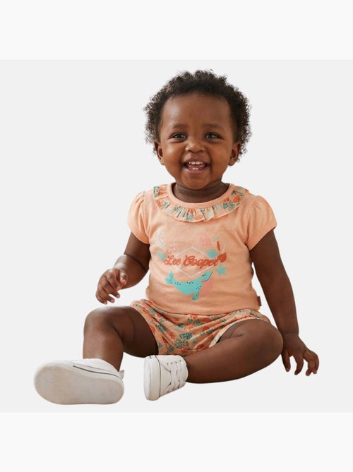 Lee Cooper - Conjunto bebé t-shirt e calção - Kiabi Lee Cooper - Conjunto bebé t-shirt e calção - Kiabi