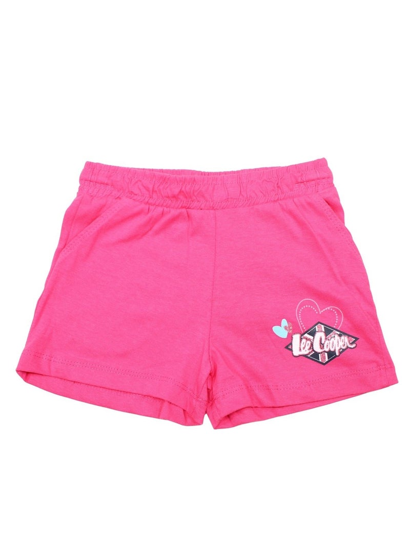 Lee Cooper - Conjunto bebé t-shirt e calção Rosa - Kiabi