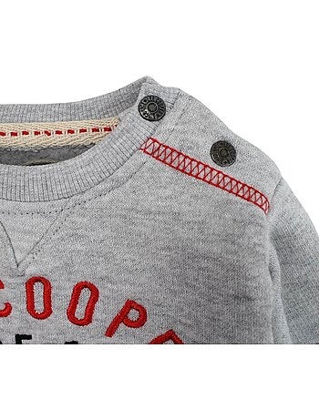 Lee Cooper - Conjunto bebé t-shirt manga comprida com casaco e calças