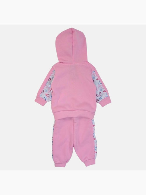Lee Cooper - Conjunto casaco com capuz e calças jogging bebé menina - Kiabi Lee Cooper - Conjunto casaco com capuz e calças jogging bebé menina - Kiabi