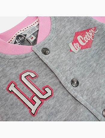 Lee Cooper - Conjunto casaco e calças jogging bebé menina