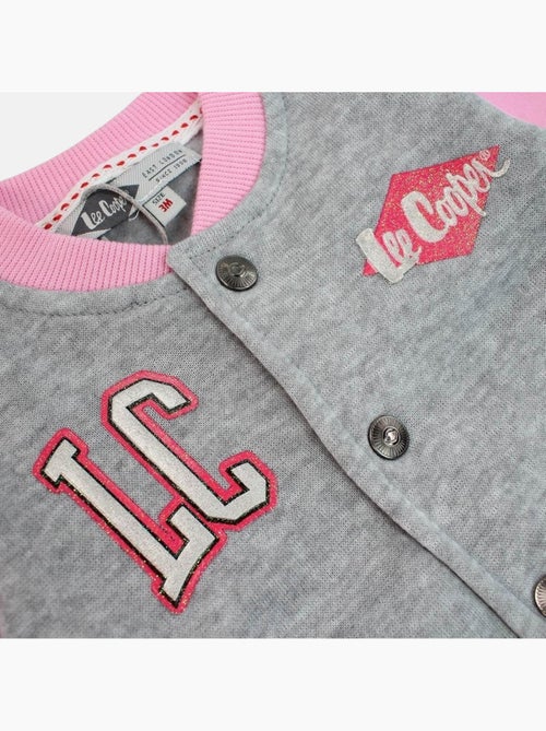 Lee Cooper - Conjunto casaco e calças jogging bebé menina - Kiabi Lee Cooper - Conjunto casaco e calças jogging bebé menina - Kiabi