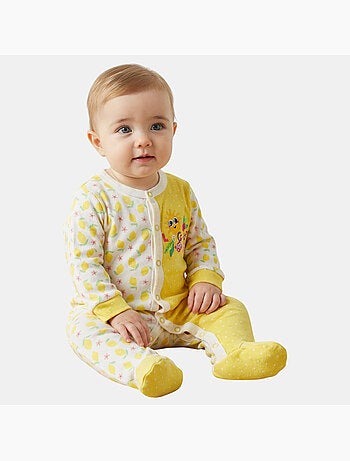 Lee cooper - conjunto de 3 peças: body, pijama e babete