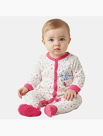 Lee cooper - conjunto de 3 peças: body, pijama e babete