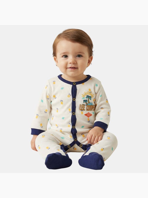 Lee Cooper - Conjunto de 3 peças composto por 1 body, babygrow e babete - Kiabi Lee Cooper - Conjunto de 3 peças composto por 1 body, babygrow e babete - Kiabi