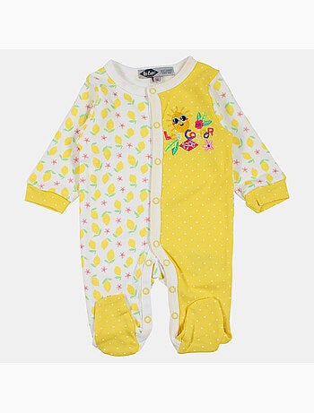Lee Cooper - Conjunto de 3 peças composto por body, babygrow e babete com padrões