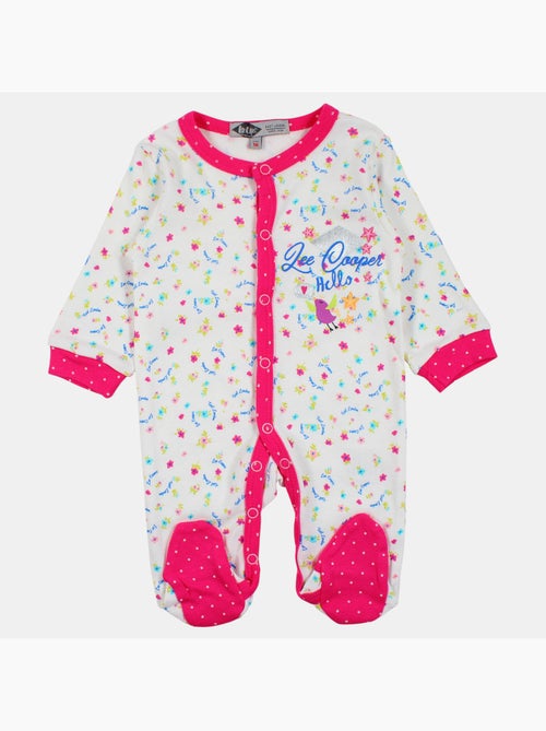 Lee Cooper - Conjunto de 3 peças composto por body, babygrow e babete com padrões - Kiabi Lee Cooper - Conjunto de 3 peças composto por body, babygrow e babete com padrões - Kiabi