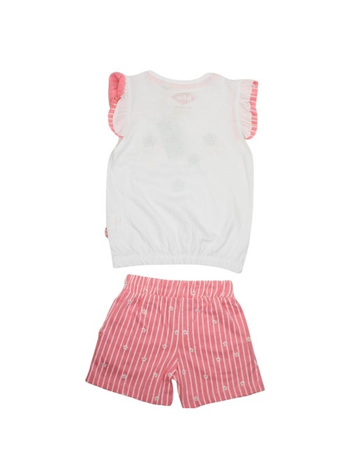 Lee cooper - conjunto de camiseta e shorts combinando com estampas - Kiabi